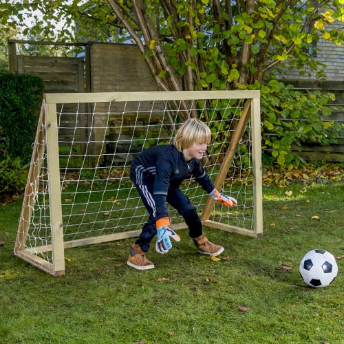 Homegoal fodboldmål – Classic Mini – Natur fra homegoal 5704035321011
