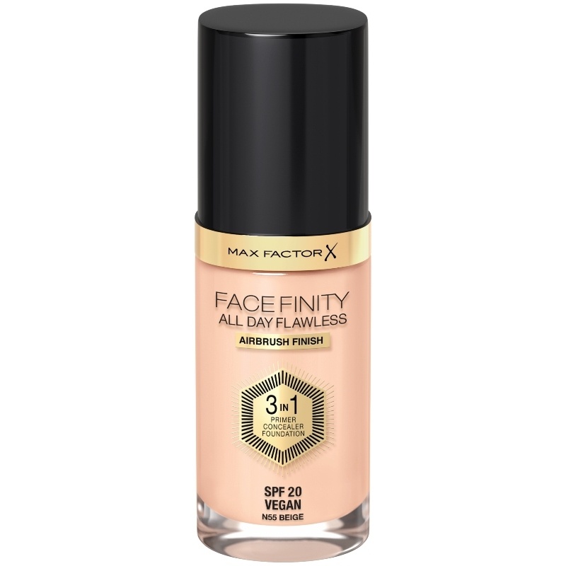 Max Factor Facefinity 3-In-1 Foundation SPF20 30 ml – N55 Beige fra Max Factor