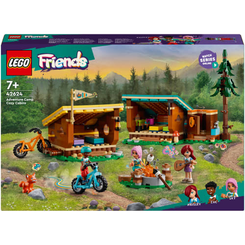 LEGO Friends Adventure Camp – hyggelige hytter fra LEGO 5702017589428
