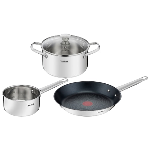 Tefal grydesæt – Cook Eat – Rustfrit stål fra tefal 3168430331839