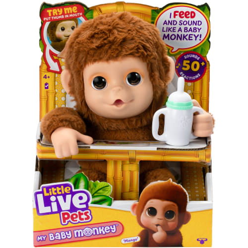 Little Live Pets – My Baby Monkey fra Little Live Pets 630996265581