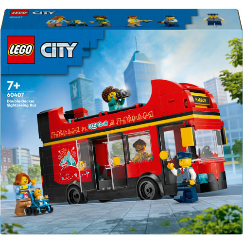 LEGO City Rød dobbeltdækker-turistbus fra LEGO 5702017582894