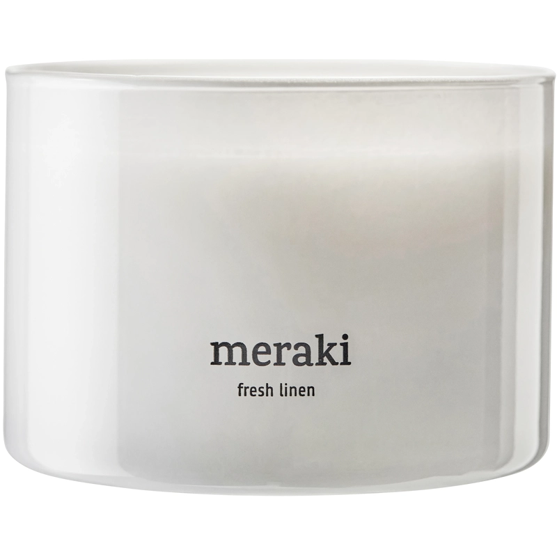Meraki Scented Candle 340 gr. – Fresh Linen fra Meraki
