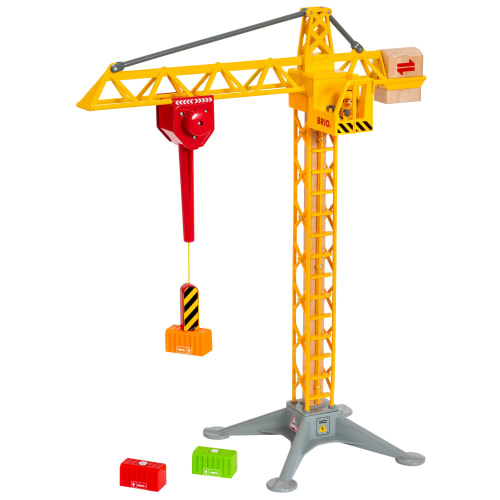 BRIO byggekran – Gul fra brio 7312350338355