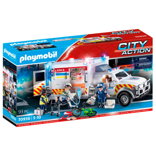 Playmobil City Action Redningskøretøj fra playmobil 4008789709363