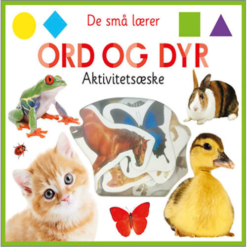 Ord og dyr – Aktivitetsæske – De små lærer – Papbog fra 9788741506708