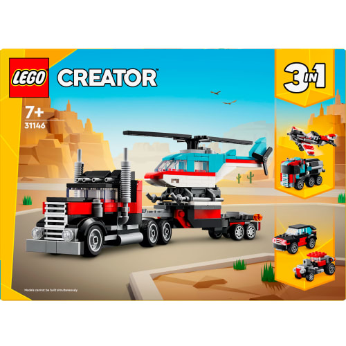 LEGO Creator Blokvogn med helikopter fra LEGO 5702017567402