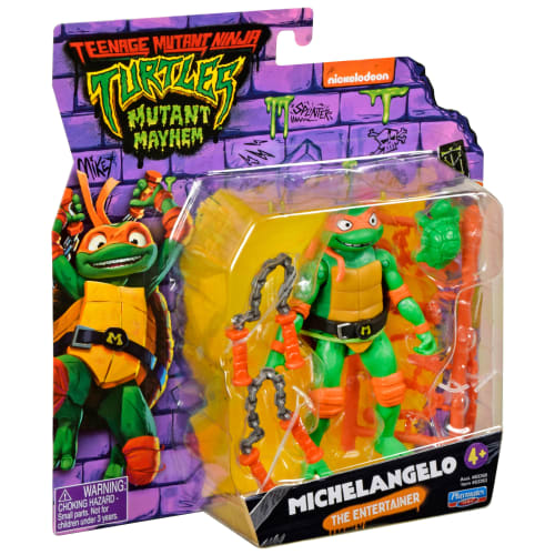 Turtles Mutant Mayhem figur – Michelangelo fra turtles 43377832836