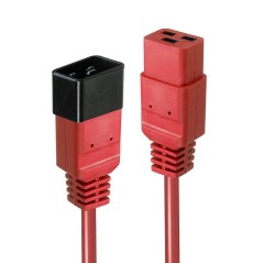 Lindy 3m C20 to C19 Mains Extension