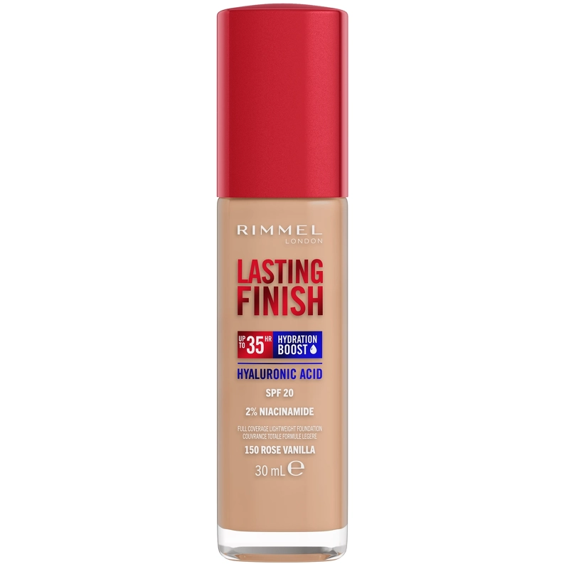 RIMMEL Clean Lasting Finish Foundation 30 ml – 150 rose vanilla fra RIMMEL