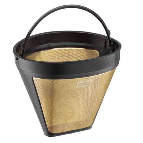Cilio kaffefilter – C116007 – Str. 4 – Guld fra Cilio 4017166116007
