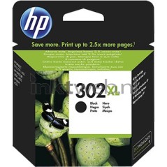 HP 302XL Sort 430 sider Blæk F6U68AE