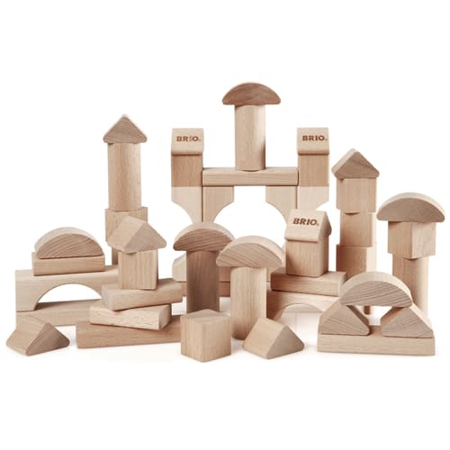 BRIO byggeklodser – Natur – 50 stk. fra brio 7312350301137