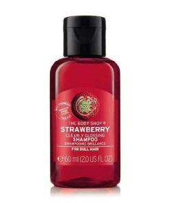 The body shop strawberry clearly glossing shampoo 60ml online shopping billigt tilbud shoppetur