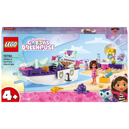 LEGO Gabbys Dukkehus Havkats skib og skønhedssalon fra LEGO 5702017424101