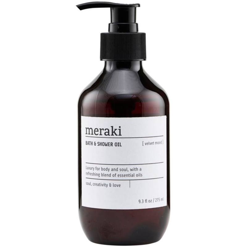 Meraki Bath & Shower Oil Velvet Mood 275 ml fra Meraki