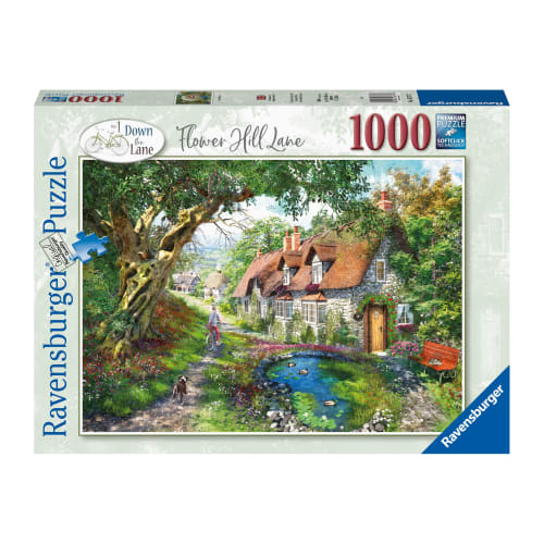 Ravensburger puslespil – Flower Hill Lane fra Ravensburger 4005556167777