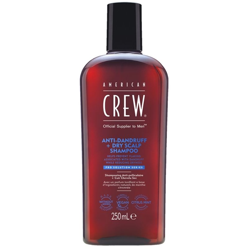 American Crew Anti-Dandruff + Dry Scalp Shampoo 250 ml fra American Crew