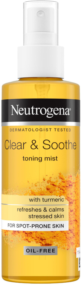 Neutrogena clear & soothe toning mist with turmeric 125ml