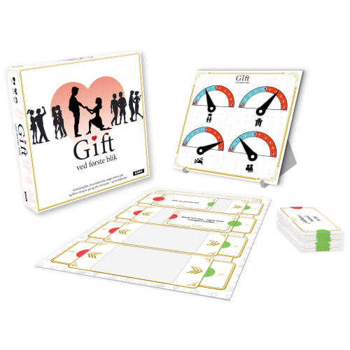 DR brætspil – Gift ved første blik fra dr 6430018283555
