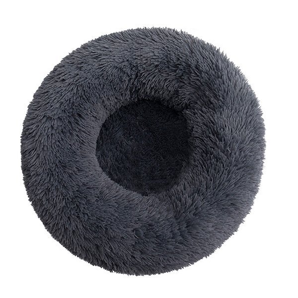 Donut Seng til Hunde – 60 CM, Mørkegrå