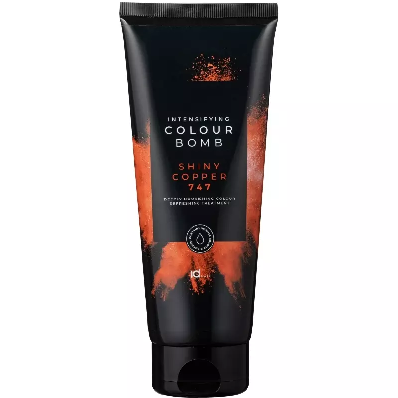 IDHair Colour Bomb 200 ml – 747 Shiny Copper fra IdHAIR