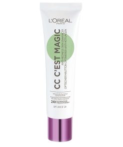 shop L'Oreal Paris CC C'est Magic Anti-Redness Skin Enhancer 30 ml af LOreal Paris - online shopping tilbud rabat hos shoppetur.dk