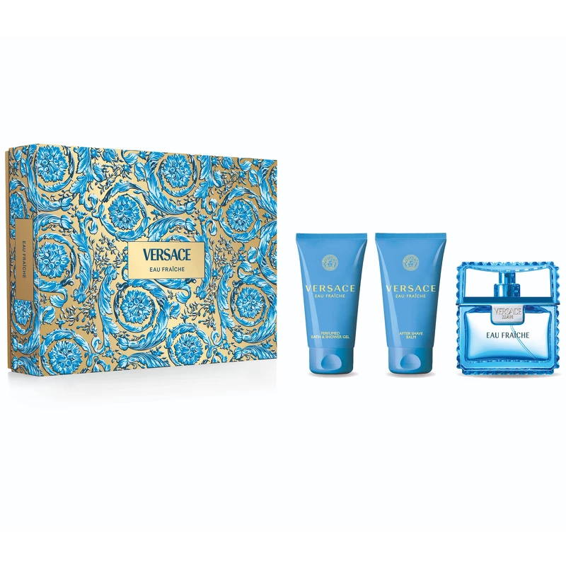 Versace Eau Fraiche Pour Homme EDT 50 ml Gift Set (Limited Edition) fra Versace