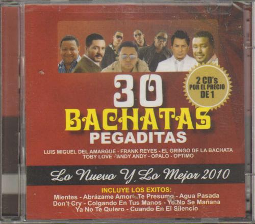 Cd Various Artists – 30 Bachatas Pegaditas