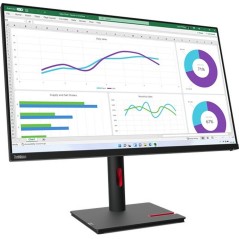 Lenovo ThinkVision T32h-30 31.5 2560 x 1440 (2K) HDMI DisplayPort USB-C 60Hz Pivot Skærm