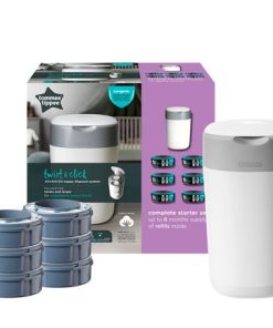 Køb Tommee Tippee Sangenic Twist & Click Blespand + 6 Refils online billigt tilbud rabat legetøj