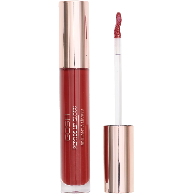 GOSH Peptide Lip Gloss 7 ml – 005 Cherry fra GOSH Copenhagen