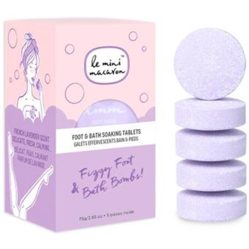 Le Mini Macaron Fizzy Foot 5 Pieces fra Le Mini Macaron