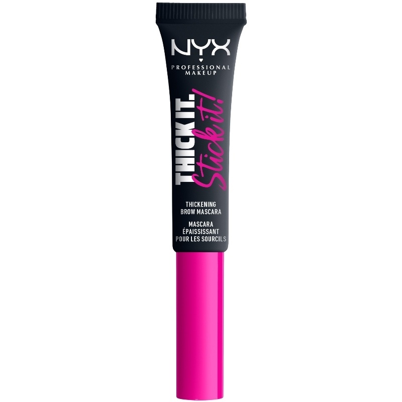 NYX Prof. Makeup Thick It. Stick It! Brow Mascara 7 ml – Black fra NYX Professional Makeup