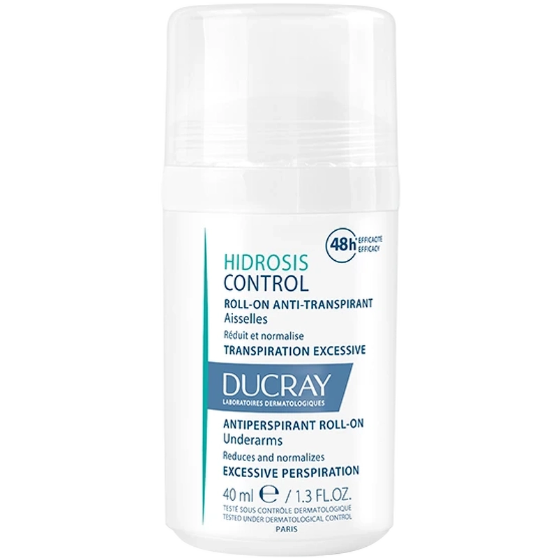 DUCRAY Hidrosis Control Roll-On Deodorant 40 ml fra DUCRAY