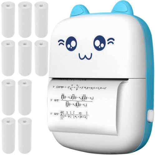 Kotek Bluetooth Termisk Printer med 11 Ruller Hurtig og Praktisk