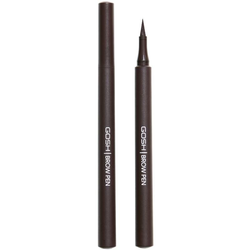 GOSH Brow Pen 1,1 ml – 003 Dark Brown fra GOSH Copenhagen