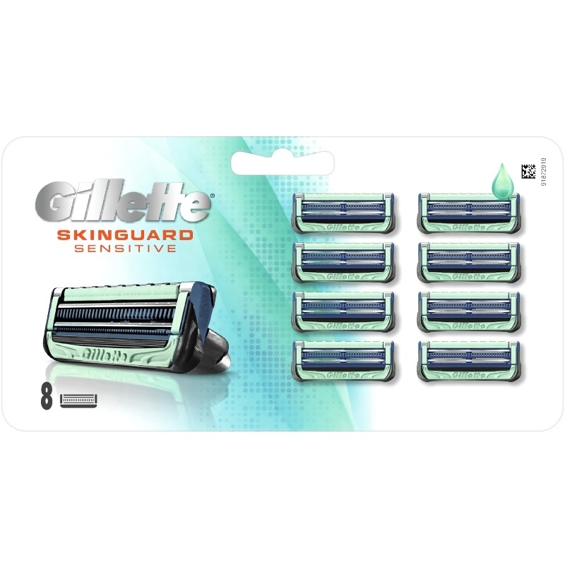 Gillette Skinguard Sensitive Blades 8 Pieces fra Gillette