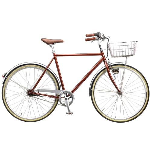 Mustang Vintage Classic 28″ herrecykel med 7 gear – Dark amber fra Mustang 5700383566135