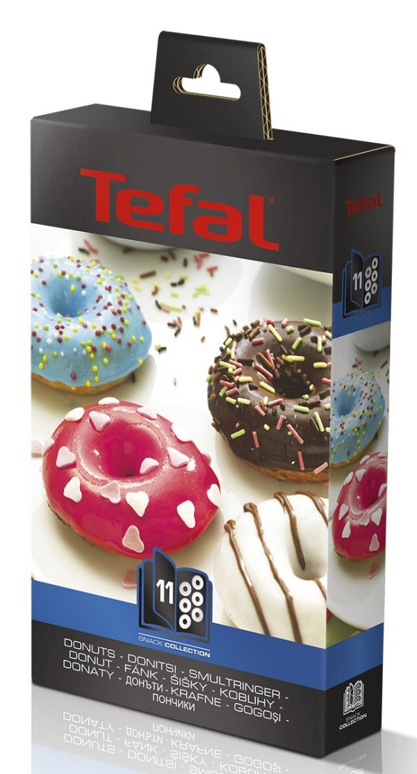 Tefal snack collection 11 donuts