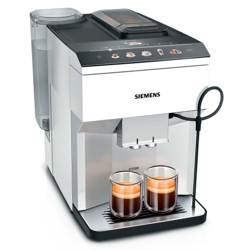 Siemens espressomaskine – EQ500 TP515R02 – Hvid fra Siemens 4242003927861