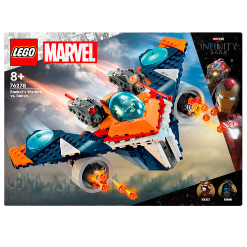 LEGO Marvel Rockets Warbird mod Ronan Sæt fra LEGO 5702017590288