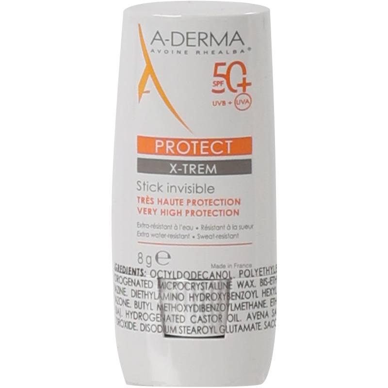 A-Derma Sun Protect X-Trem Stick SPF 50+ – 8 gr. fra ADerma