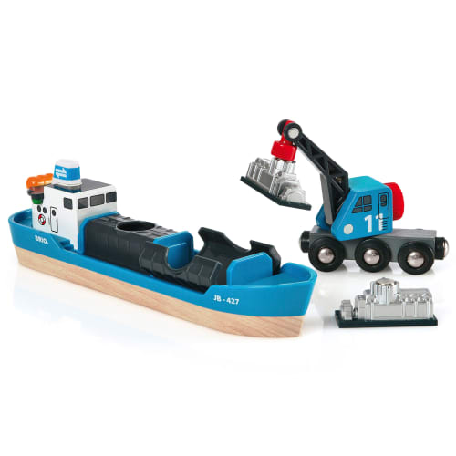 BRIO containerskib fra brio 7312350335347