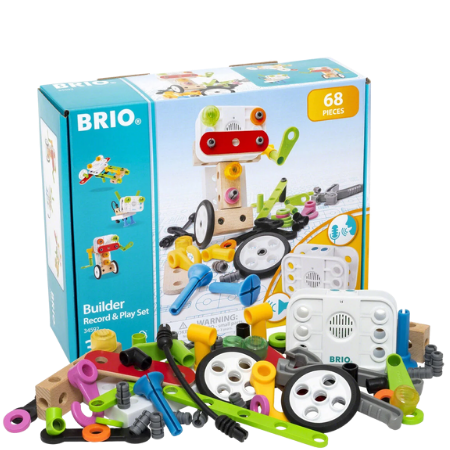 BRIO Builder Legesæt m. Optager & Afspiller – 34592