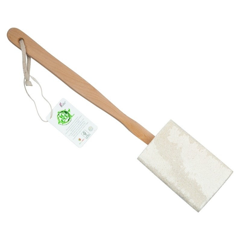 So Eco Flat Loofah Wooden Handle fra So Eco