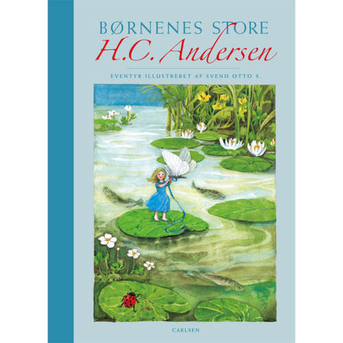 Børnenes store H. C. Andersen – med lærredsryg – Hardback fra 9788711383650