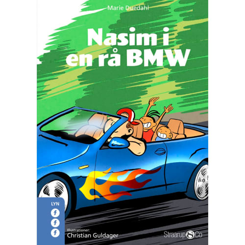 Nasim i en rå BMW – Lyn – Hardback fra 9788775498925