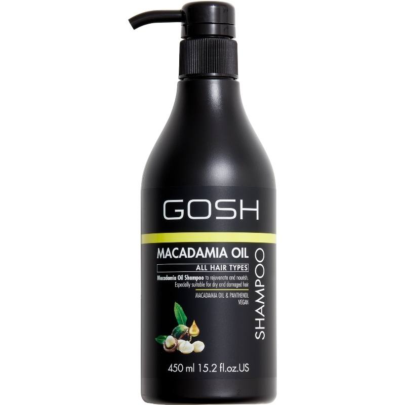 GOSH Shampoo Macadamia Oil 450 ml fra GOSH Copenhagen