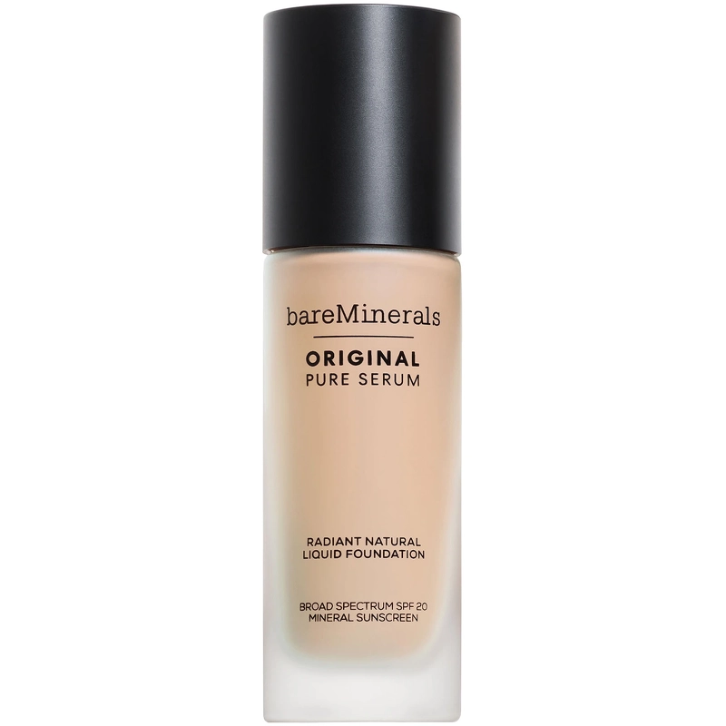 bareMinerals Original Pure Serum Radiant Natural Liquid Foundation SPF 20 – 30 ml – 1.5 Fair Cool fra bareMinerals